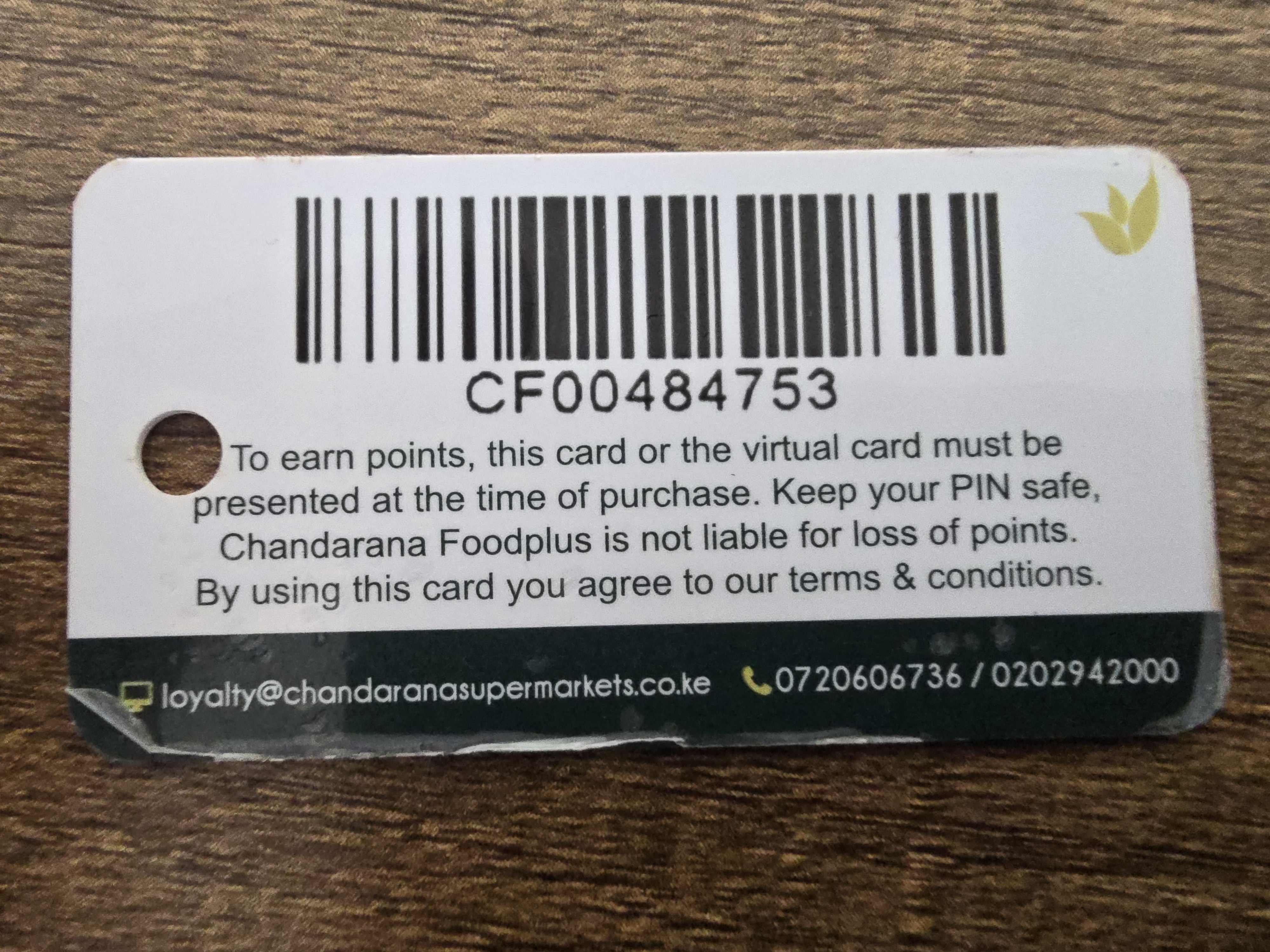 Foodplus card